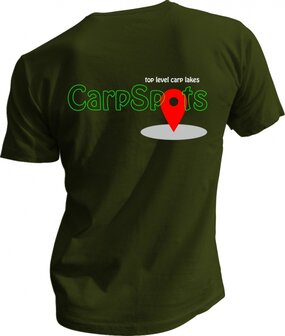 CarpSpots T-shirt  military green