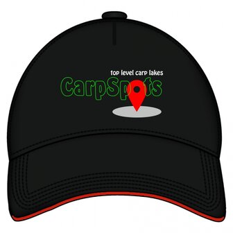 CarpSpots logo Cap Black