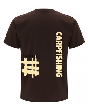 RIVERKINGS  T-shirt  Chocolate Beige  print