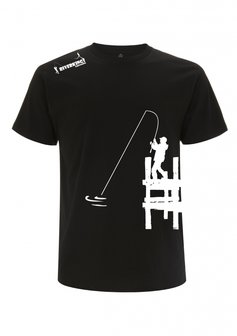 RIVERKINGS  T-shirt  zwart met witte print