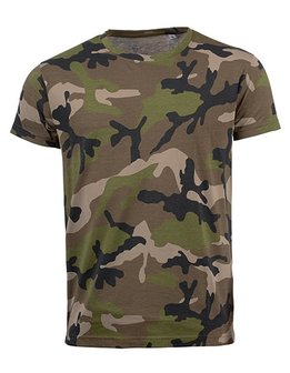 Mens Camouflage T-shirt