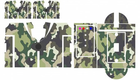 Nash SR1 Forrest camouflage skinz