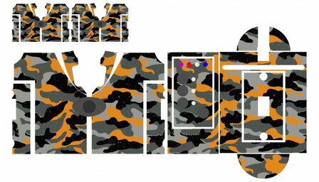 Nash SR1 Color camouflage skinz