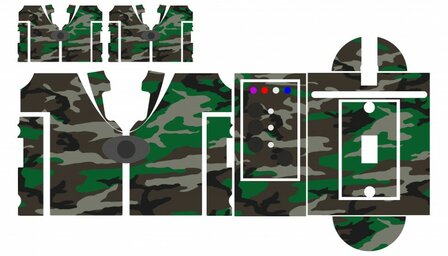Nash SR1 special forces camouflage skinz