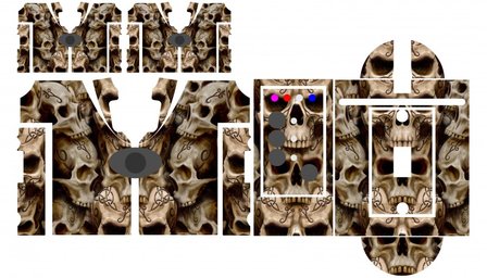 Nash SR1 Bone Skulls  skinz