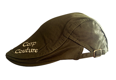 Carp Couture Cheesecutter flat cap Brown/Khaki