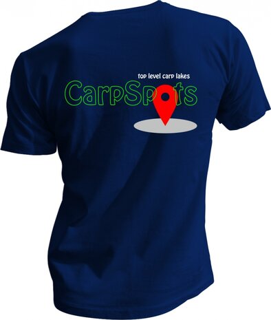 CarpSpots T-shirt navy