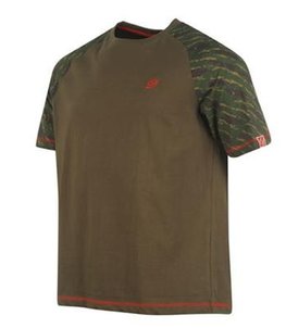 Diem Raglan T-shirt GREEN/CAMO