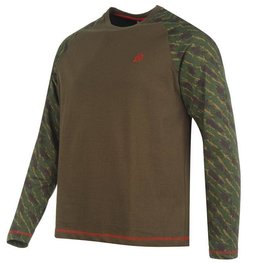 Diem Raglan L/S T-shirt GREEN/CAMO