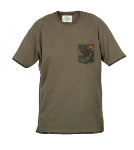 FOX CHUNK CAMO POCKET T-SHIRT KHAKI