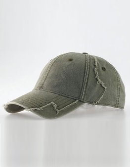 Hurricane Heavy Worn Cap (One size) Olive