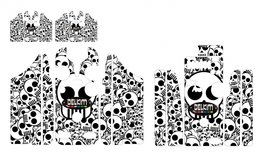 White skulls Skinz