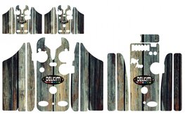 multicolor Wood Skinz