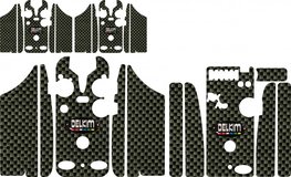 M-Green Carbon Delkim Skinz