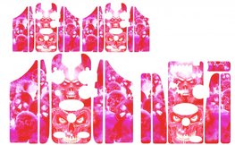Red skulls Skinz