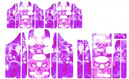 Magenta skulls Skinz