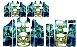 Multi Color skulls Skinz