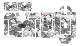 Nash SR1 Urban winter camouflage skinz