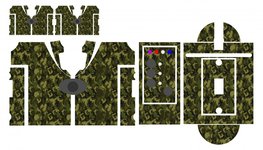 Nash SR1 Commando camouflage skinz