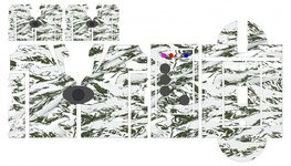 Nash SR1 Winter Tiger camouflage skinz