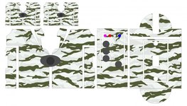 Nash SR1 Ice camouflage skinz