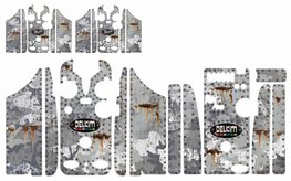 Winter camouflage rust  skins