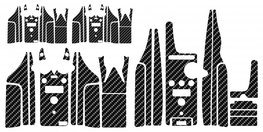 TXI-D Chrome Carbon Skinz